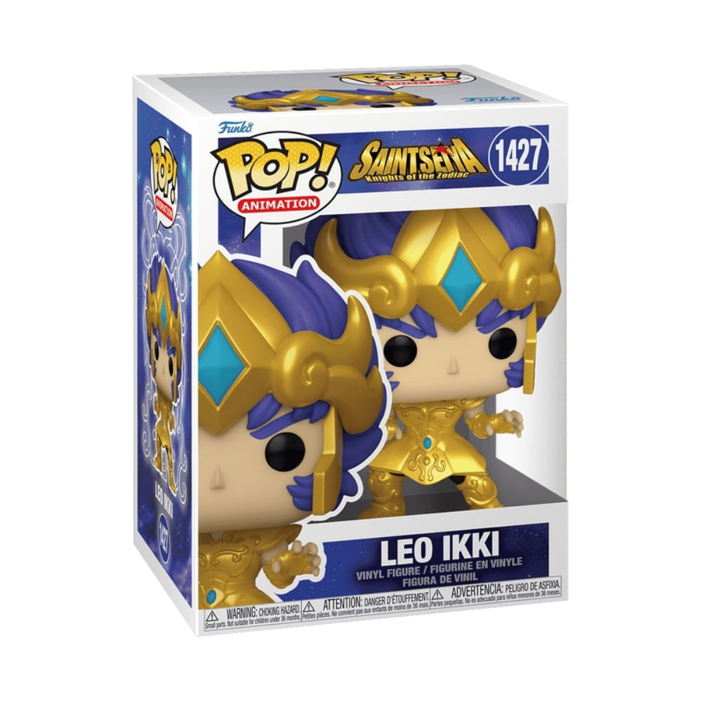 Boneco Funko Pop! Os Cavaleiros do Zodíaco - Ikki de Leão - Imagem 3