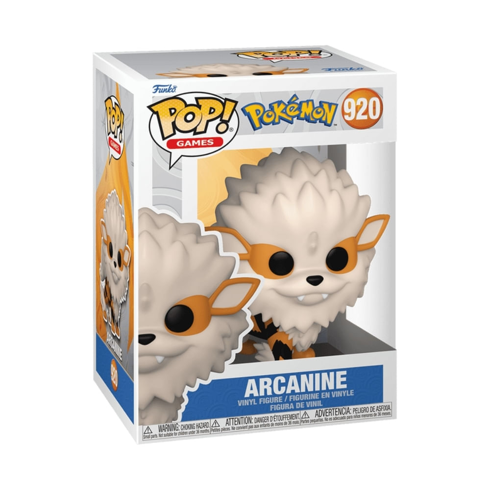 Boneco Funko Pop! Pokémon - Arcanine - Imagem 2