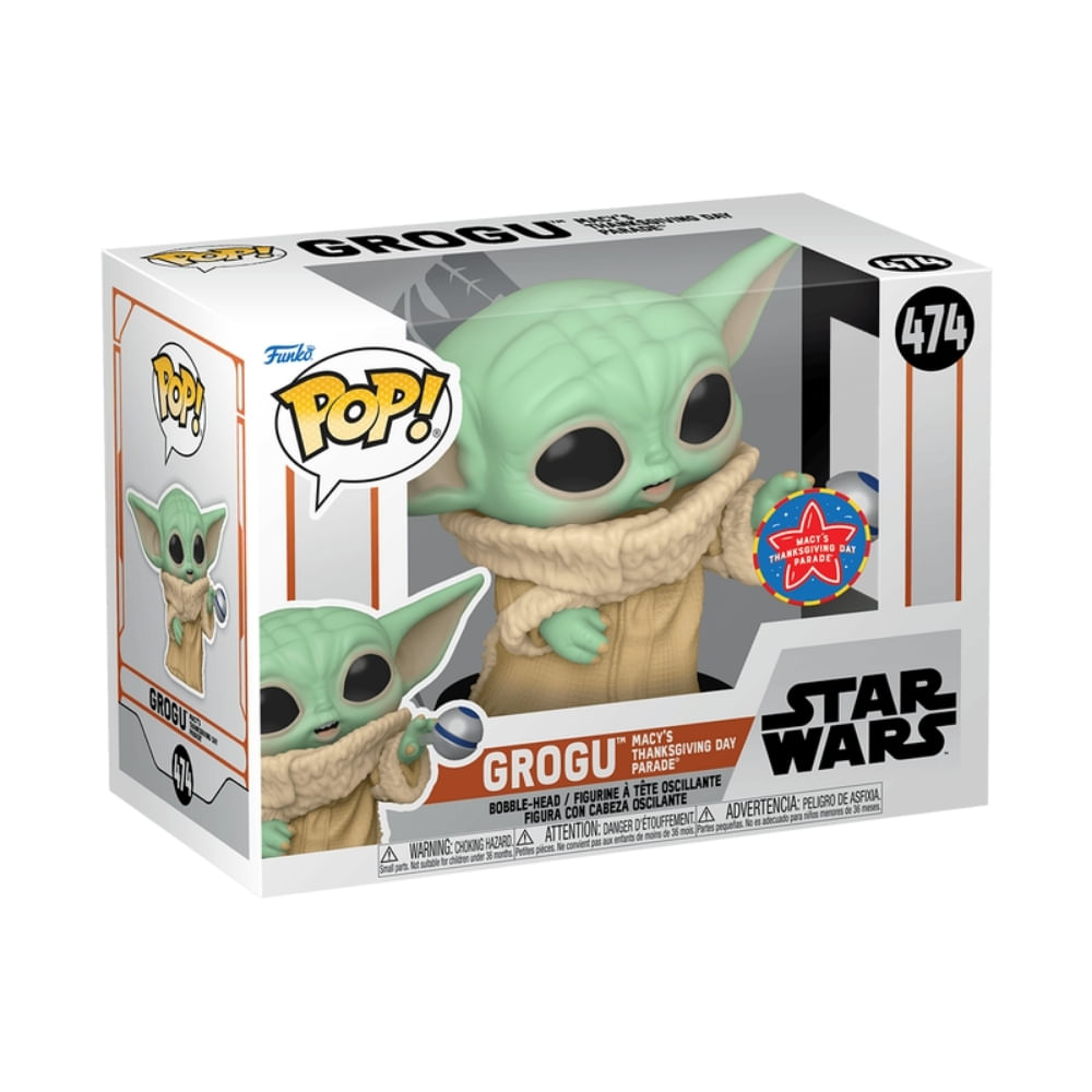 Boneco Funko Pop! Star Wars Mandalorian - Grogu Macy's - Imagem 2