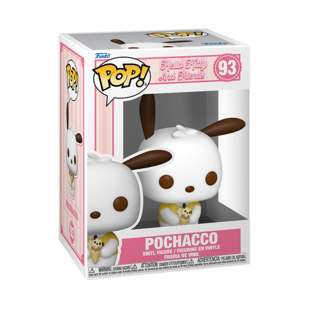 Boneco Funko Pop! Sanrio Hello Kitty - Pochacco - Imagem 3