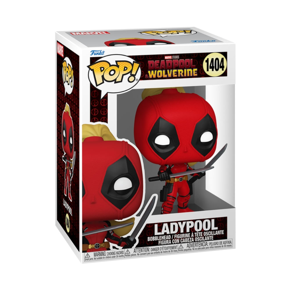 Boneco Funko Pop! Marvel Deadpool & Wolverine - Ladypool - Imagem 2