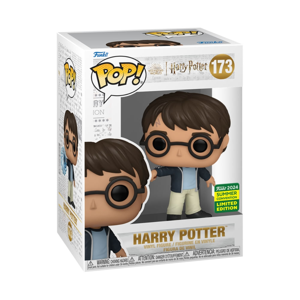 Boneco Funko Pop! Edição Limitada SDCC24 - Harry Potter - Harry Conjurando o Patrono - Imagem 2