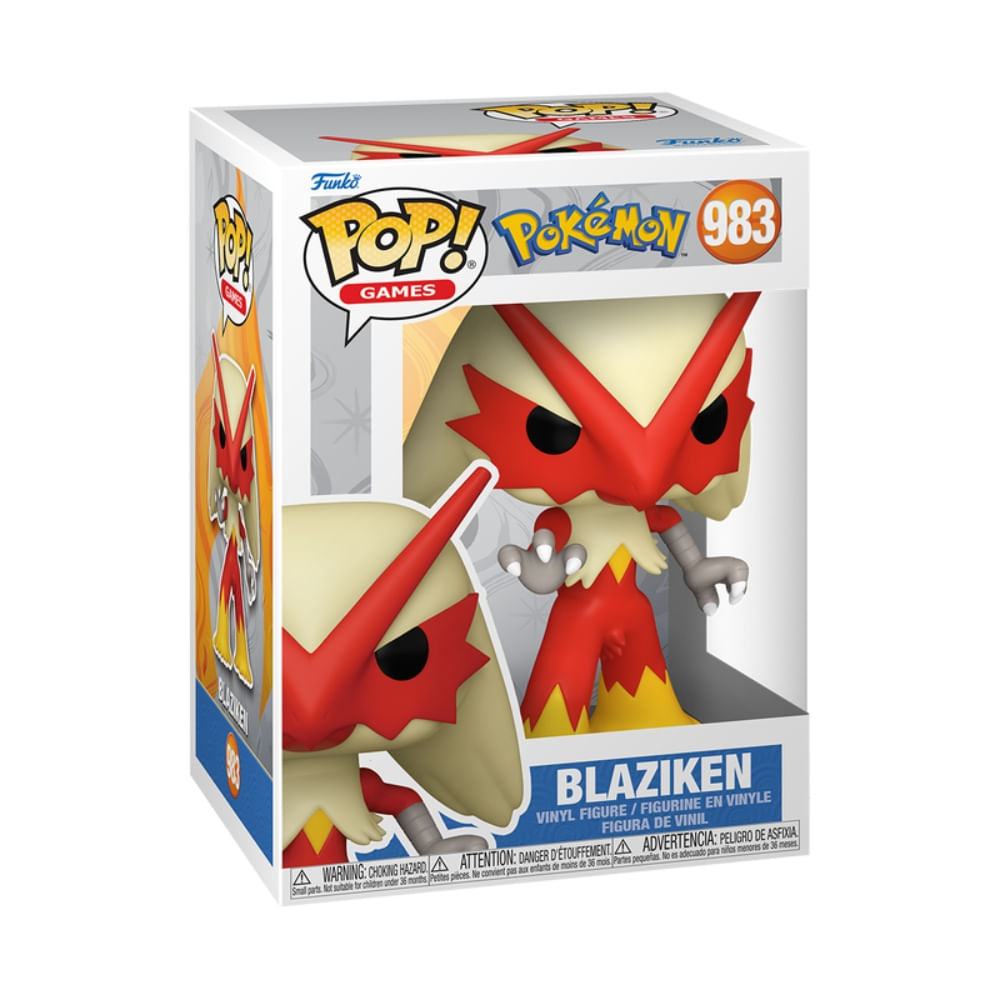 Boneco Funko Pop! Pokémon - Blaziken - Imagem 3