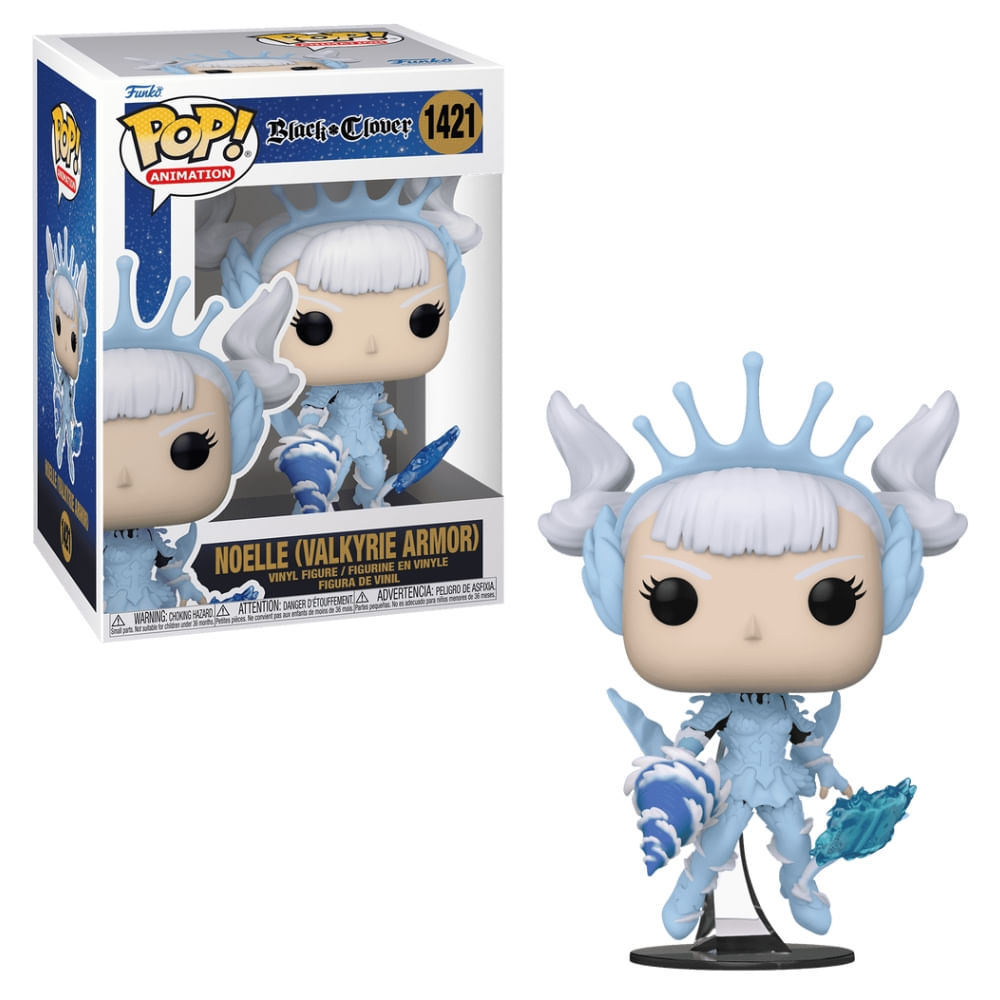 Boneco Funko Pop! Black Clover - Noelle com Armadura Valkyria