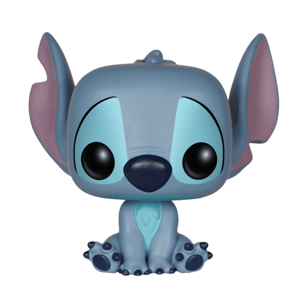 Boneco Funko Pop! Disney Lilo & Stitch - Stitch Sentado - Imagem 3