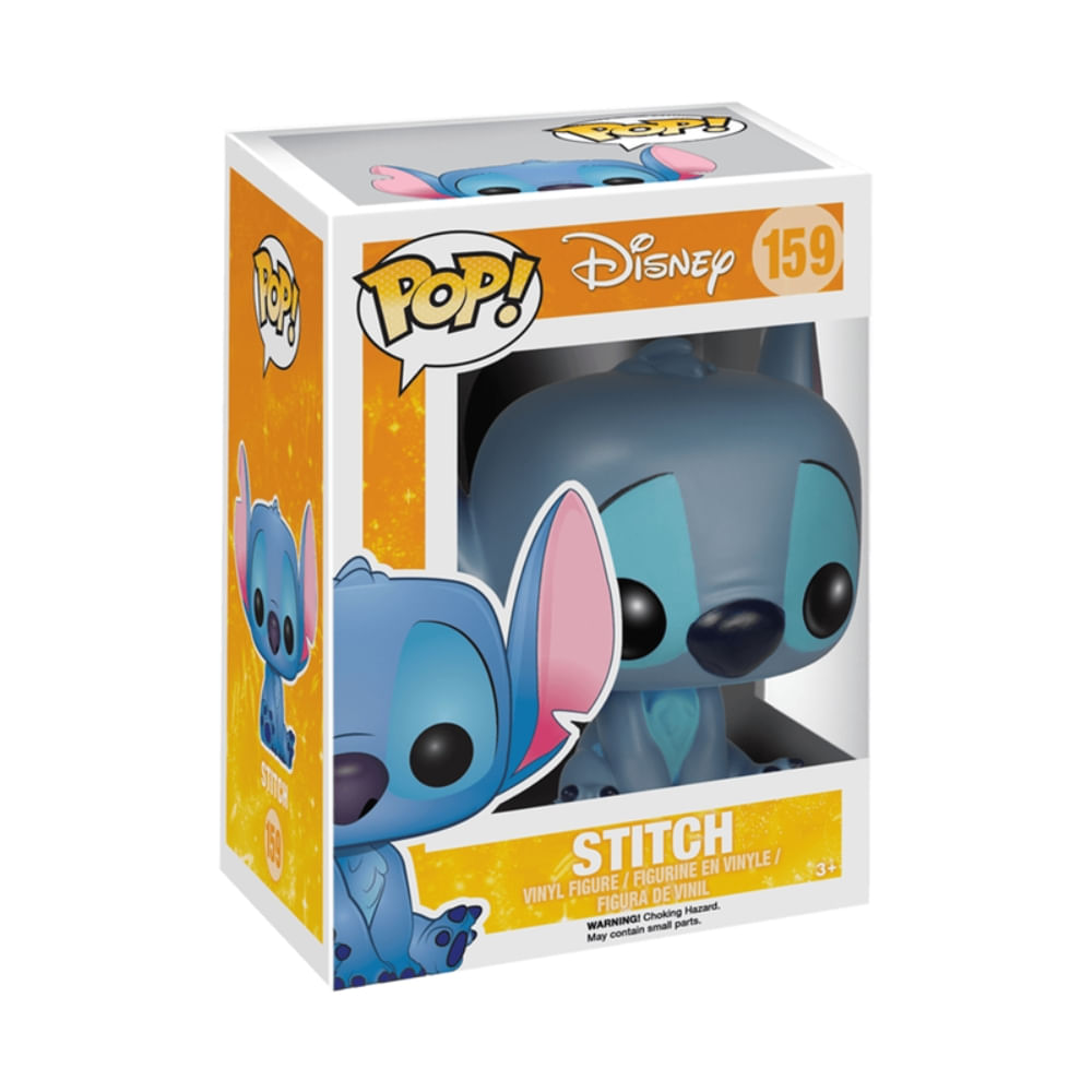 Boneco Funko Pop! Disney Lilo & Stitch - Stitch Sentado - Imagem 2