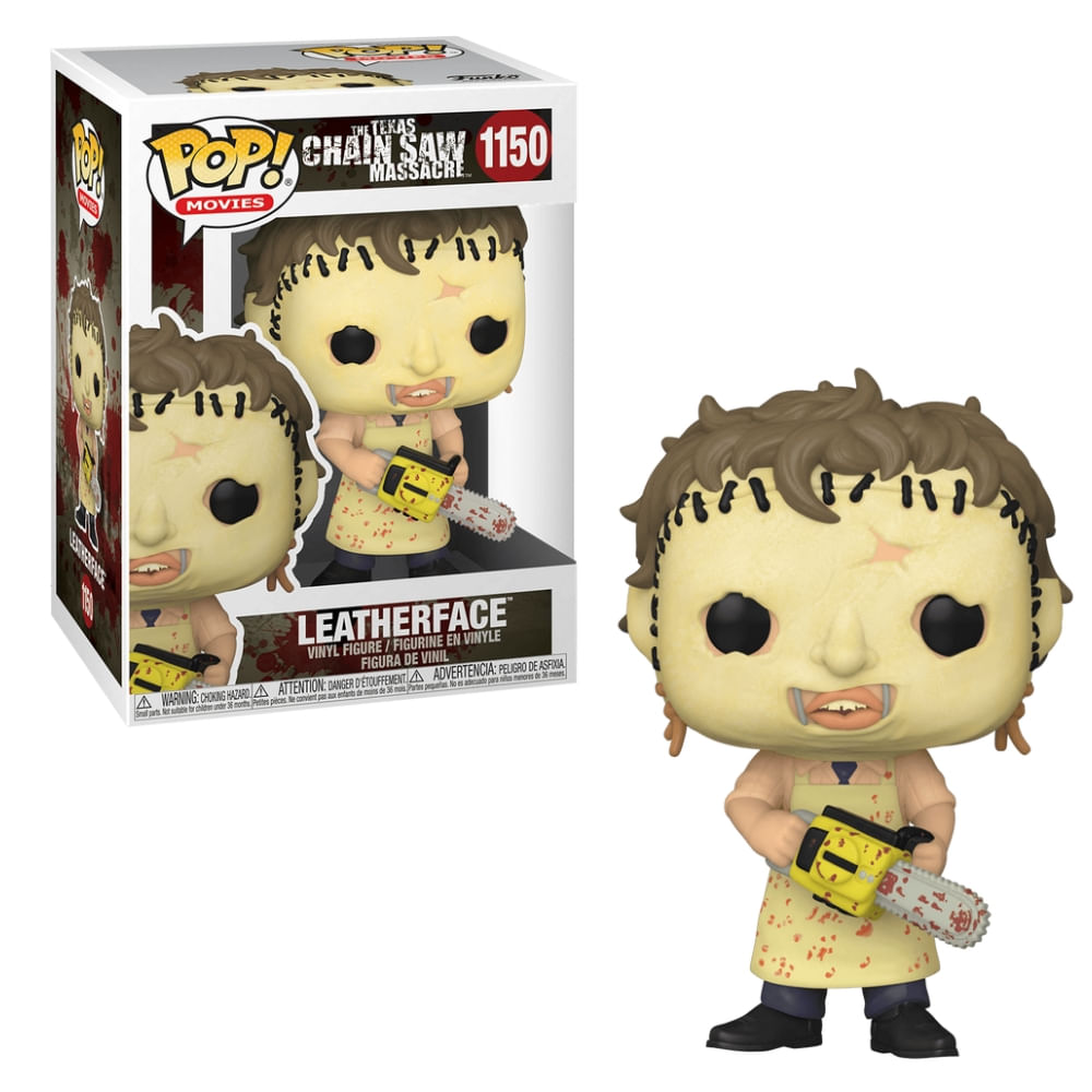 Boneco Funko Pop! O Massacre da Serra Elétrica - Leatherface