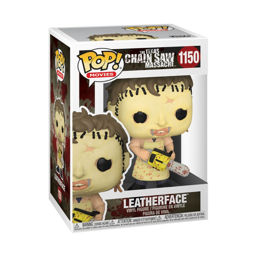 Boneco Funko Pop! O Massacre da Serra Elétrica - Leatherface - Imagem 3