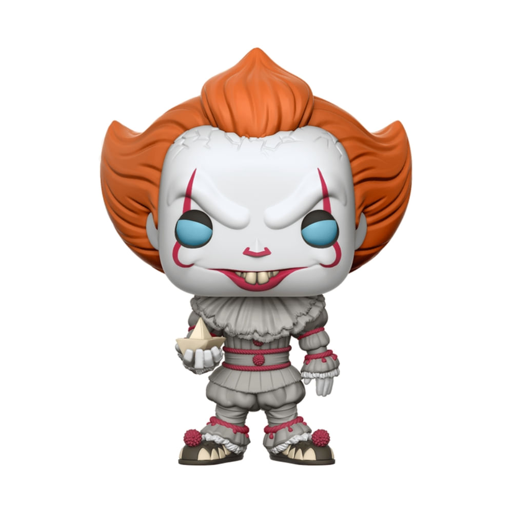 Boneco Funko Pop! IT A coisa - Pennywise com Barquinho - Imagem 2