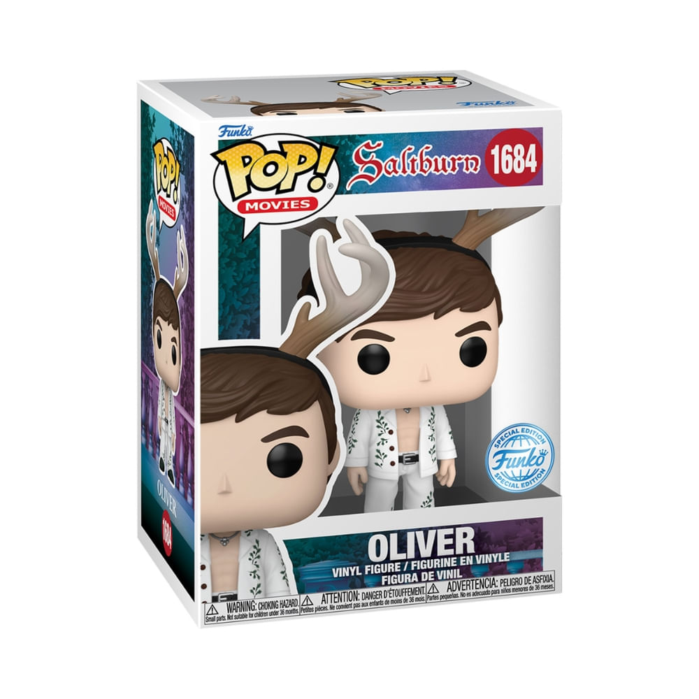 Boneco Funko Pop! Saltburn - Oliver Quick - Imagem 3