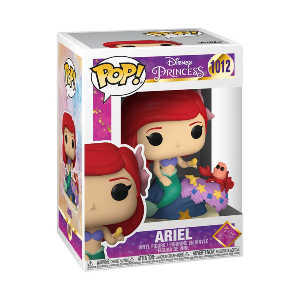 Boneco Funko Pop! Disney Princesas - Ariel - Imagem 3