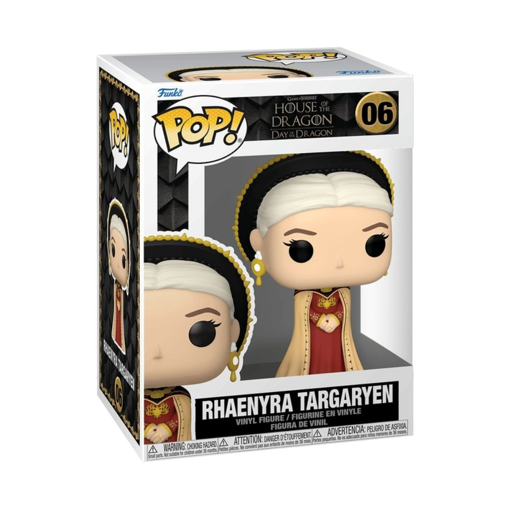 Boneco Funko Pop! A Casa do Dragão - Rhaenyra com Capa Vermelha - Imagem 2