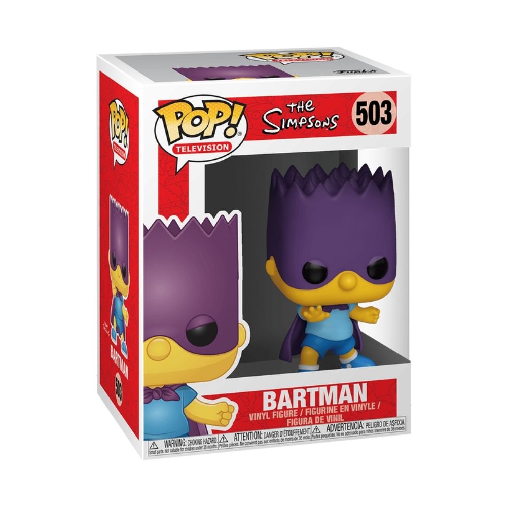 Boneco Funko Pop! Os Simpsons - Bart-Bartman - Imagem 3