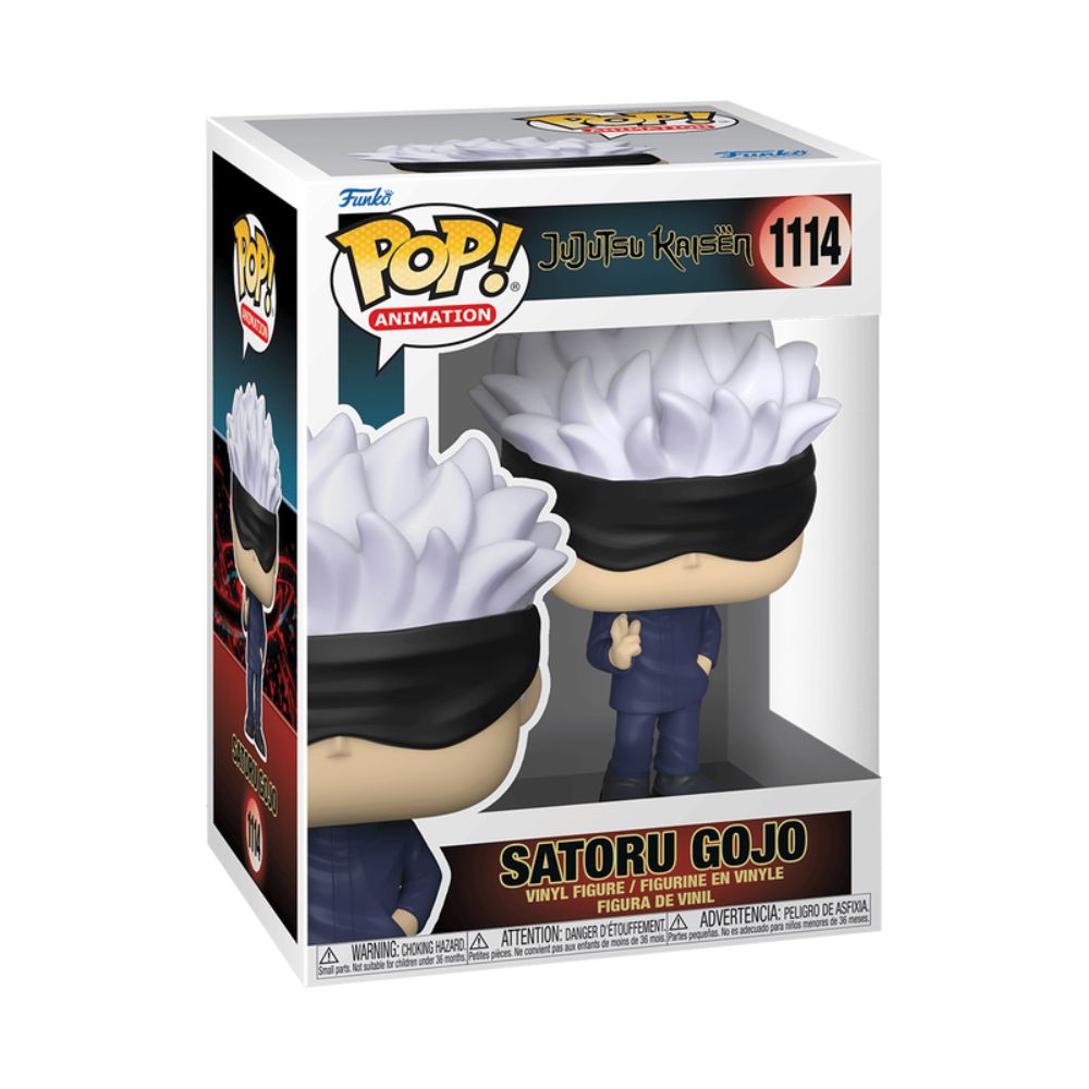 Boneco Funko Pop! Jujutsu Kaisen - Satoru Gojo - Imagem 3