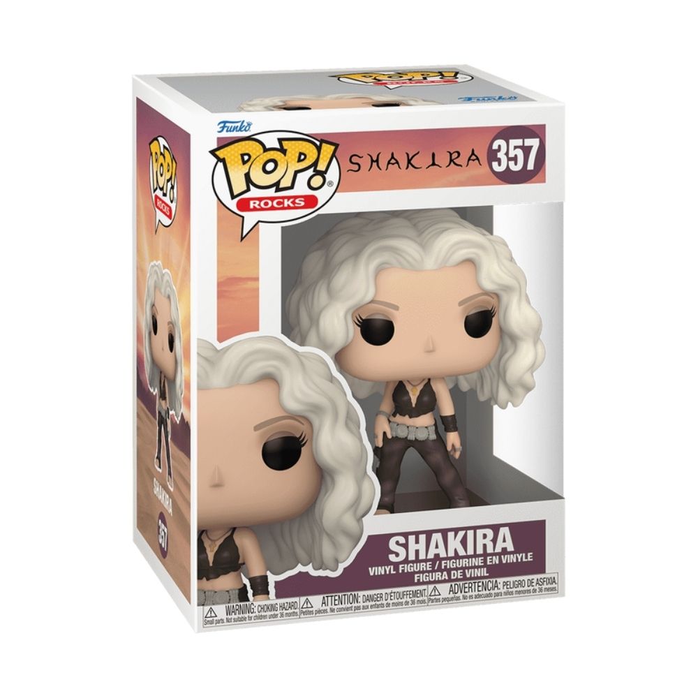 Boneco Funko Pop! Rocks - Shakira (Whenever/Wherever) - Imagem 3