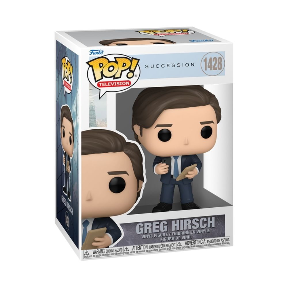 Boneco Funko Pop! Succession - Greg Hirsch - Imagem 3