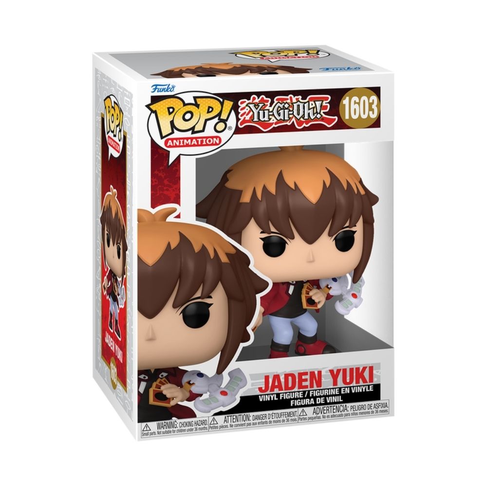 Boneco Funko Pop! Yu-Gi-Oh - Jaden Yuki - Imagem 2