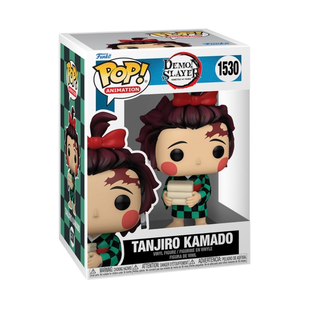 Boneco Funko Pop! Demon Slayer - Tanjiro de Kimono - Imagem 3