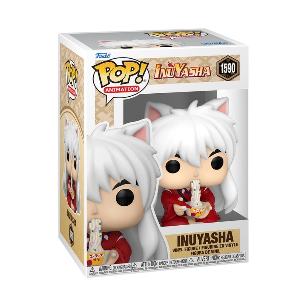 Boneco Funko Pop! InuYasha - InuYasha com Ramen - Imagem 3