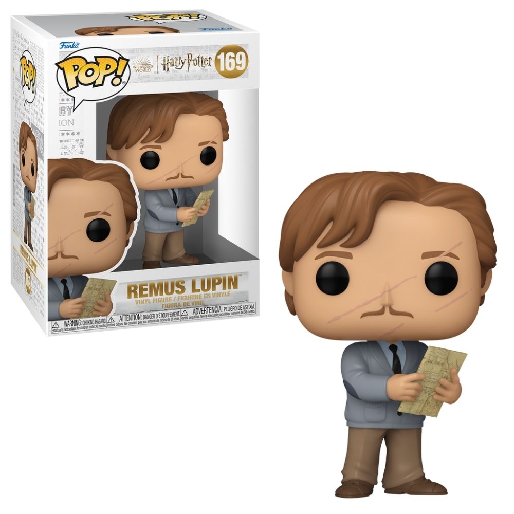 Boneco Funko Pop! Harry Potter - Lupin com Mapa