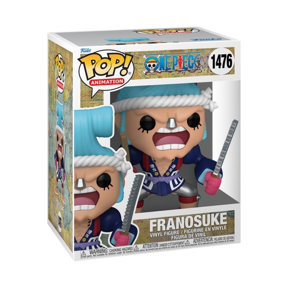 Boneco Funko Pop! Super One Piece Wano - Franosuke - Imagem 2