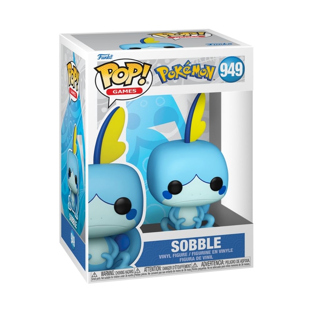 Boneco Funko Pop! Pokémon - Sobble - Imagem 2