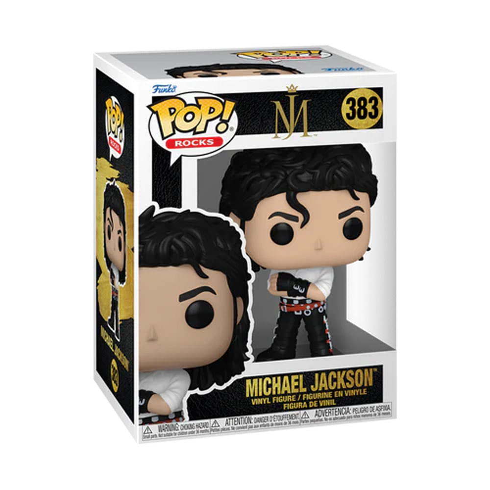 Boneco Funko Pop! Rocks - Michael Jackson (Dirty Diana) - Imagem 3