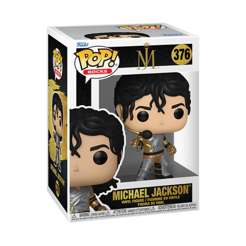 Boneco Funko Pop! Rocks - Michael Jackson (Armour) - Imagem 2