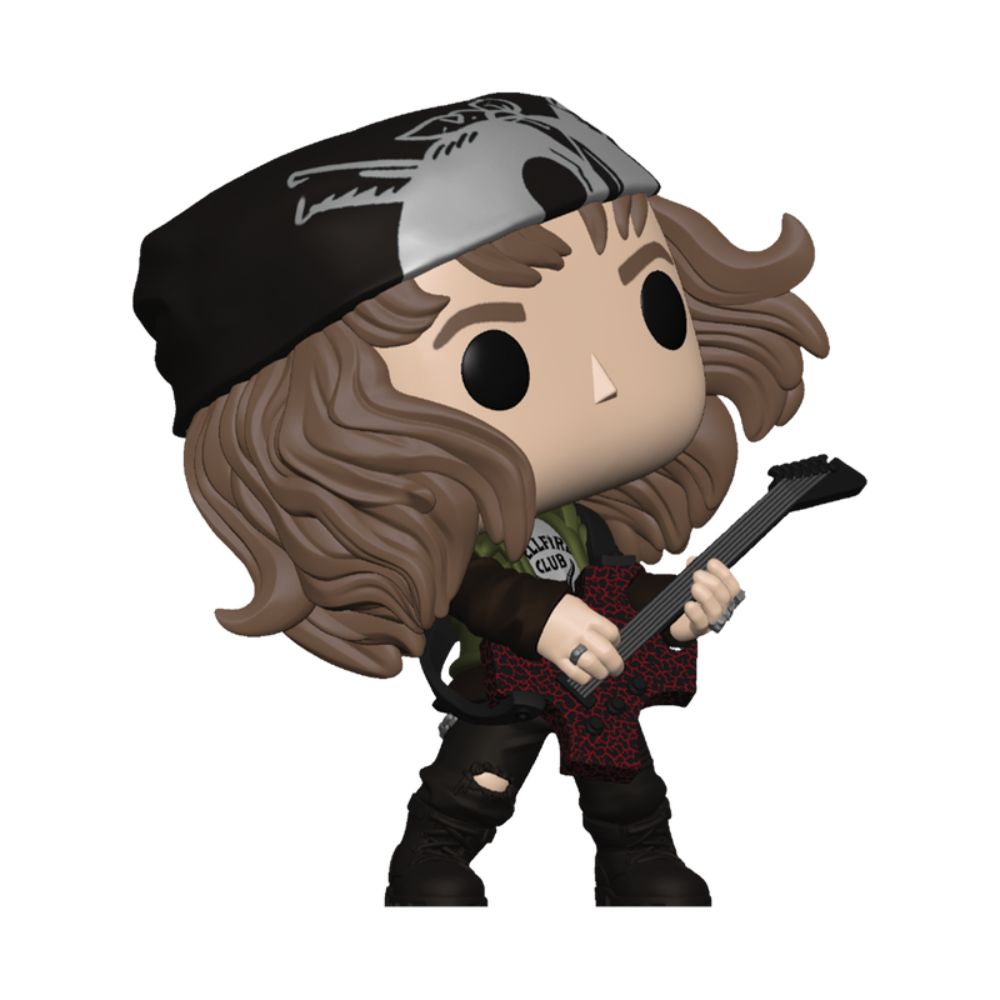 Boneco Funko Pop! Stranger Things - Hunter Eddie com Guitarra​​ - Imagem 3