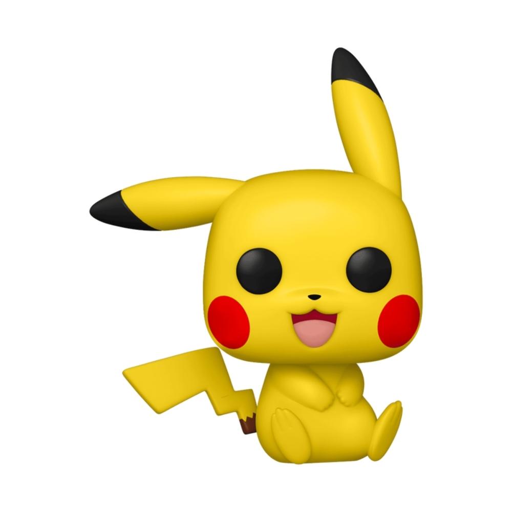 Boneco Funko Pop! Pokémon - Pikachu Sitting - Imagem 3