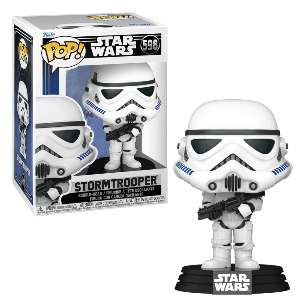 Boneco Funko Pop! Star Wars Episódio IV - Stormtrooper