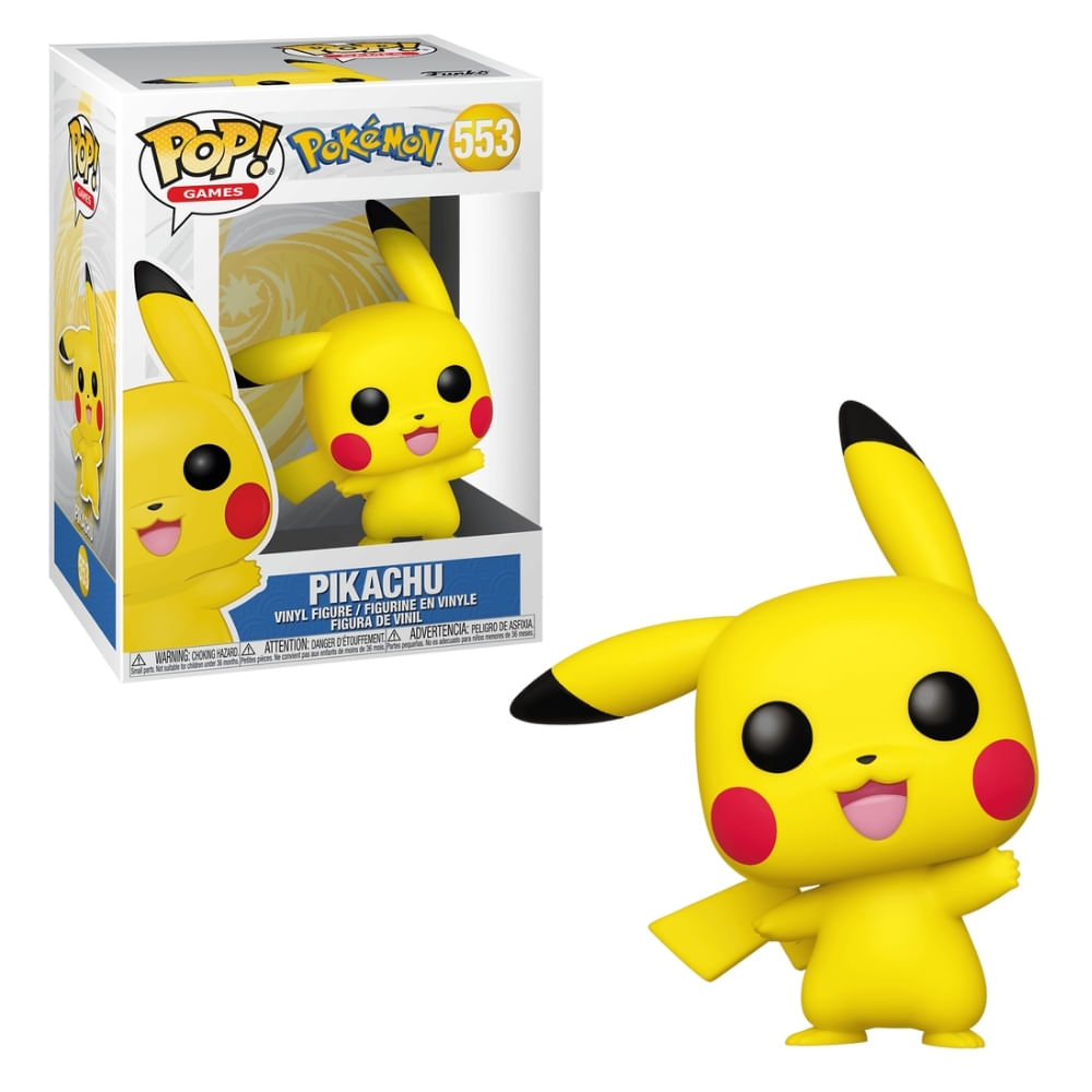 Boneco Funko Pop! Pokémon - Pikachu