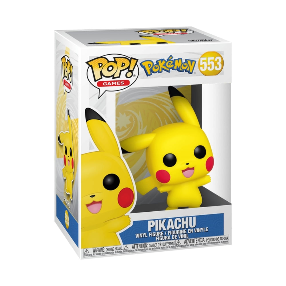 Boneco Funko Pop! Pokémon - Pikachu - Imagem 3