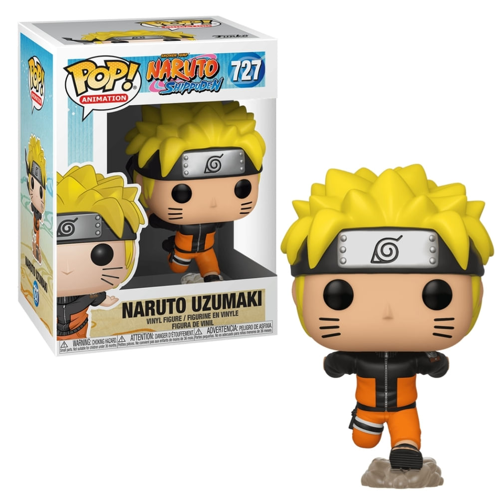 Boneco Funko Pop! Naruto Shippuden - Naruto Uzumaki Correndo