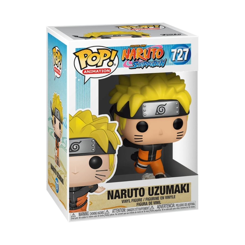 Boneco Funko Pop! Naruto Shippuden - Naruto Uzumaki Correndo - Imagem 3