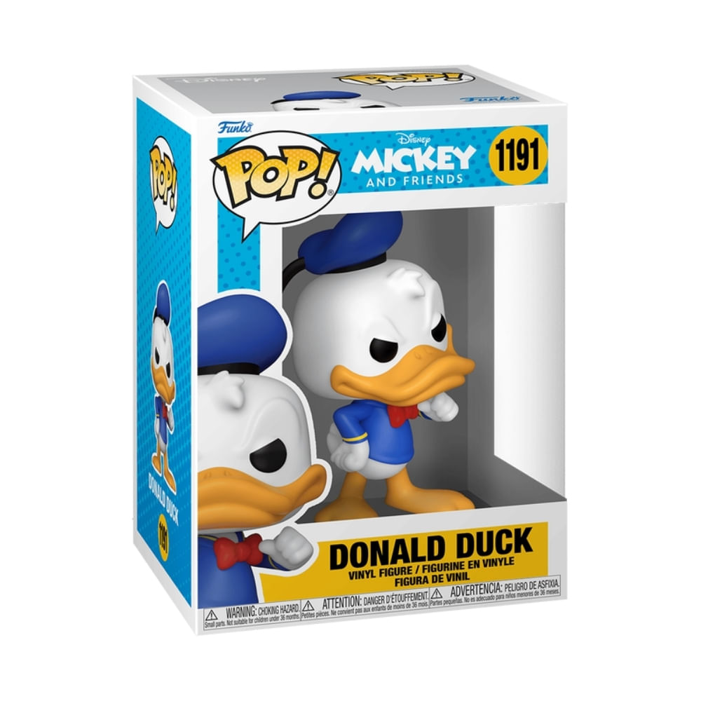 Boneco Funko Pop! Clásssicos Disney - Pato Donald - Imagem 3