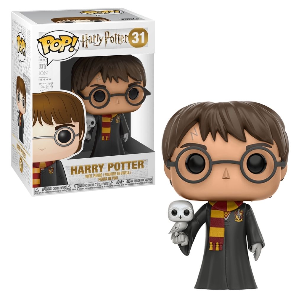 Boneco Funko Pop! Harry Potter - Harry Potter com Edwiges