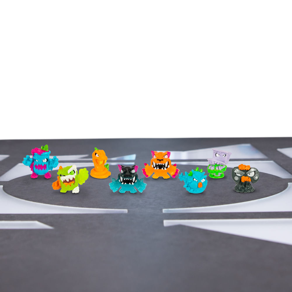 Mega Lab Com 12 Mini Bonecos Surpresa Swarms Mrbeast Lab - Imagem 8