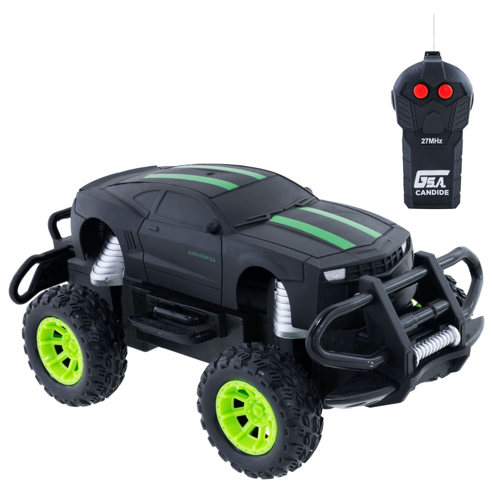 Carrinho de Controle Remoto Garagem S.A. Kamikaze - Verde
