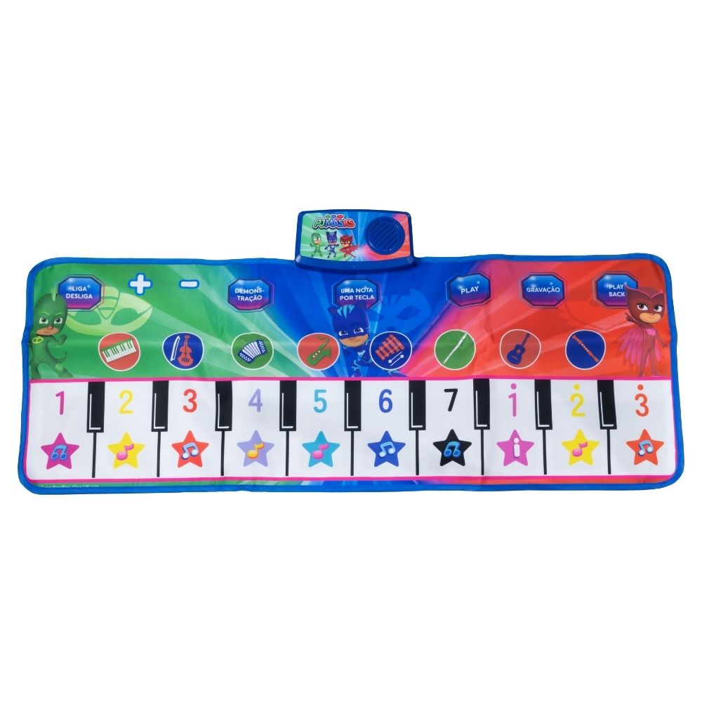 Instrumento Musical Infantil PJ Masks - Tapete Piano