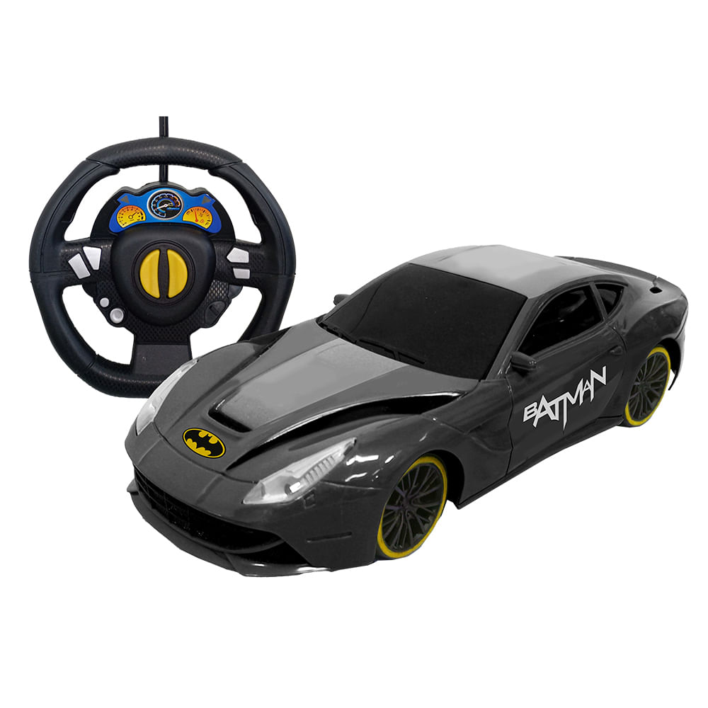 Carrinho de Controle Remoto Batman Autoracing