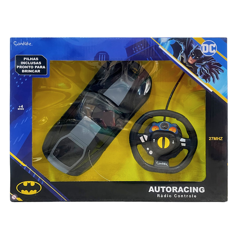 Carrinho de Controle Remoto Batman Autoracing - Imagem 2