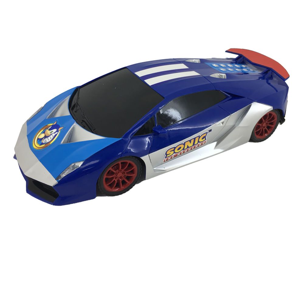 Carrinho Roda Livre Sonic Blue Bullet