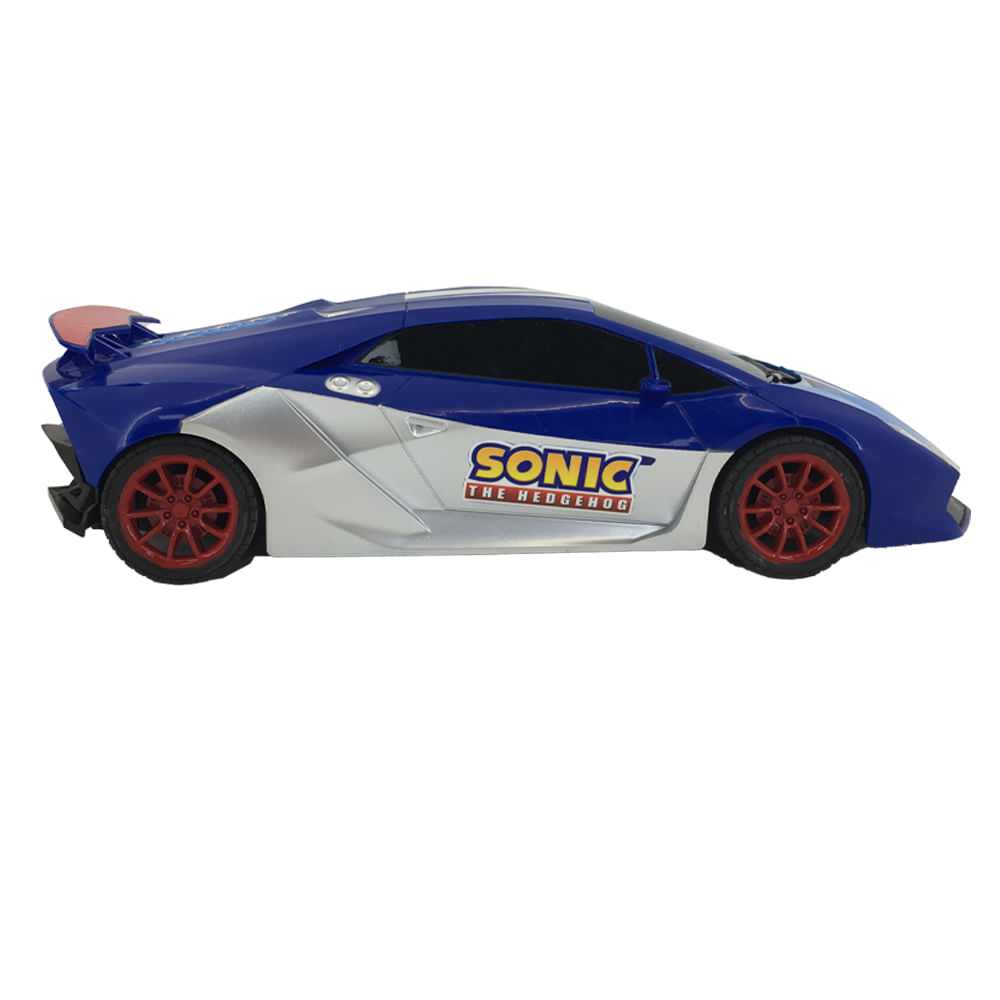 Carrinho Roda Livre Sonic Blue Bullet - Imagem 3