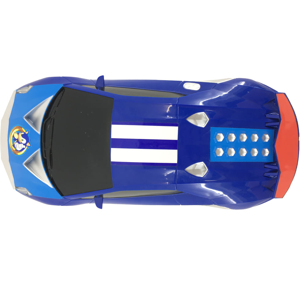 Carrinho Roda Livre Sonic Blue Bullet - Imagem 5