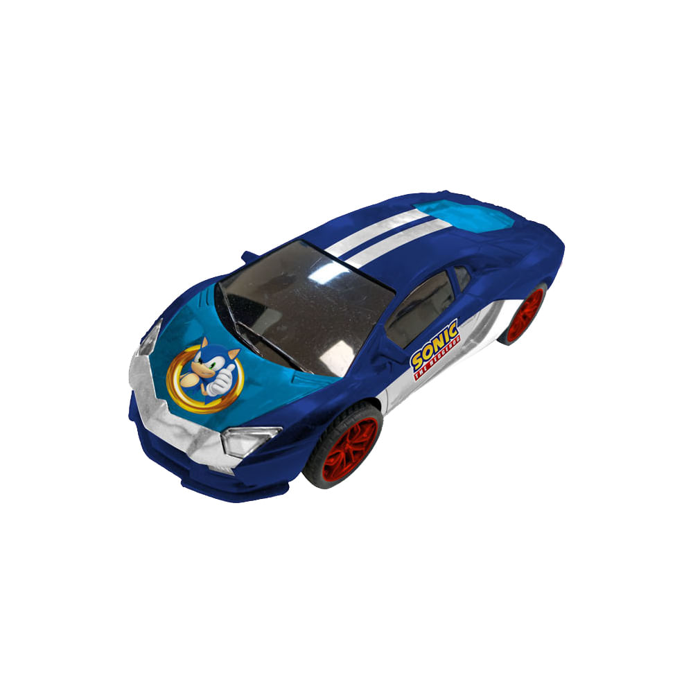 Carrinho Roda Livre Sonic Blue Bullet - Imagem 9