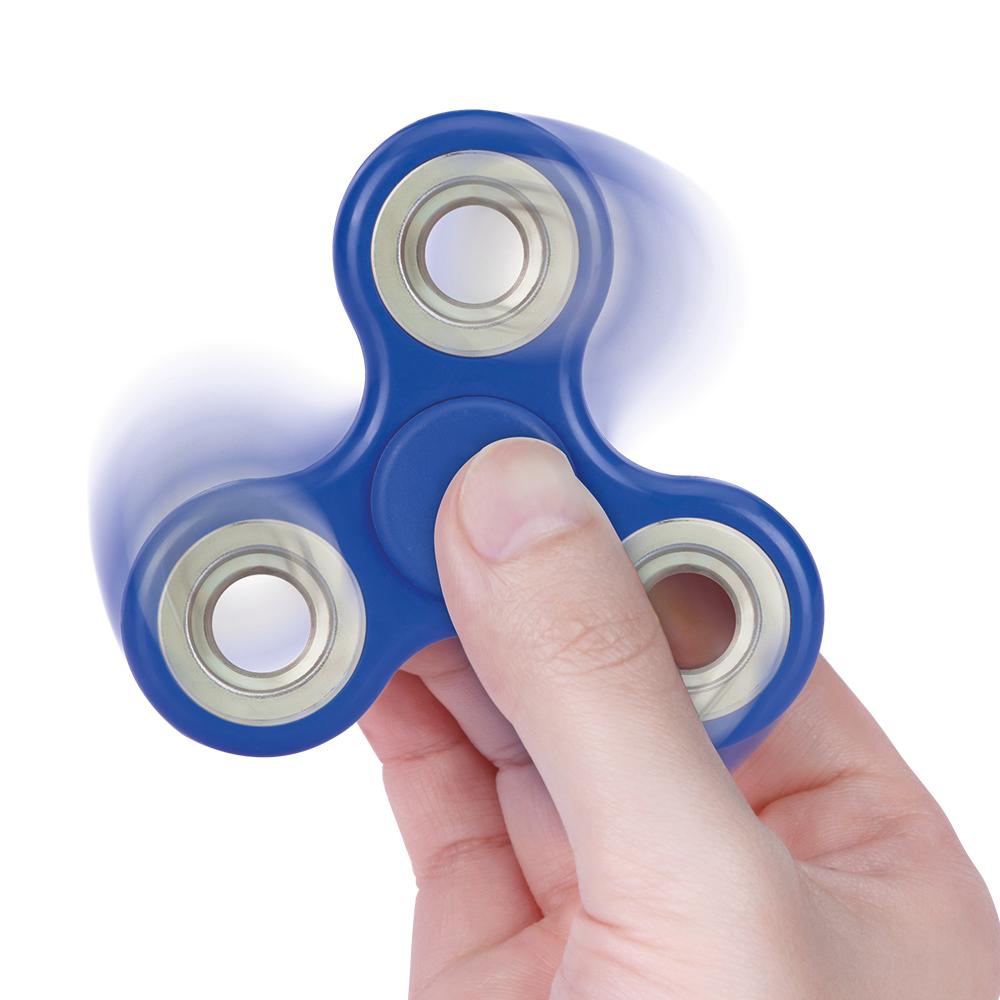 Kit Pião de Batalha Infinity Nado Plastic Series - Azul + Fidget Spinner - Zuru - Imagem 5