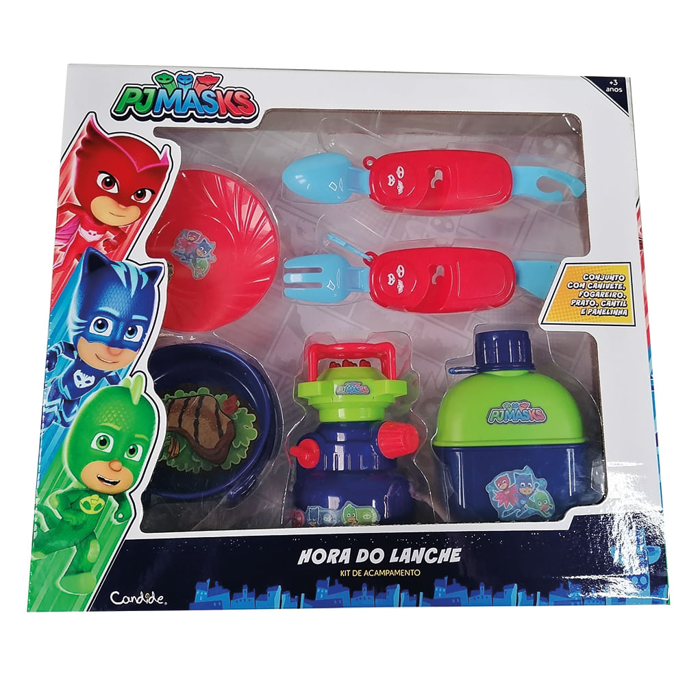 PJ Masks - Camping kit com Fogareiro E Cantil - Imagem 3