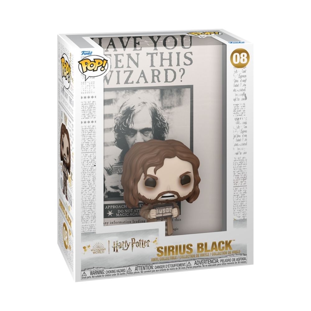 Boneco Funko Pop! Cover - Harry Potter - Poster com Sirius Black - Imagem 3