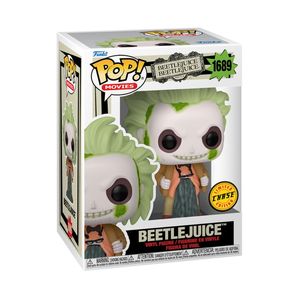 Boneco Funko Pop! Os Fantasmas Ainda Se Divertem Beetlejuice Chase - Imagem 2